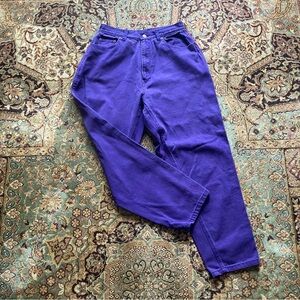 Vintage Purple Denim Jeans